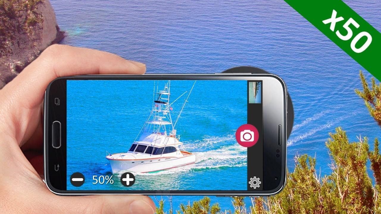Applications to Zoom in on your Cell Phone Camera